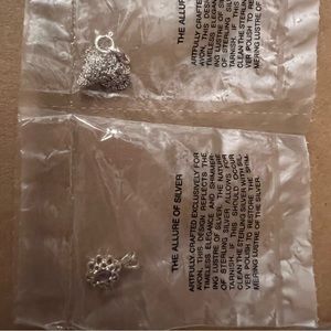 Amethyst silver necklace/earrings